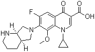 (4R,7R)-Moxifloxacin molecular structure (CAS 268545-13-7)