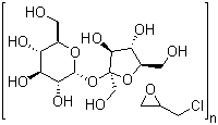 结构式 CAS# 26873-85-8, 聚蔗糖; 葡聚糖; 蔗糖与环氧氯丙烷的聚合物; 蔗糖与氯甲基环氧乙烷的聚合物