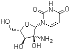 2'-Amino-D-uridine molecular structure (CAS 26889-39-4)