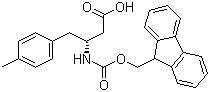 Fmoc-(R)-3-Amino-4-(4-methylphenyl)butanoic acid molecular structure (CAS 269398-86-9)
