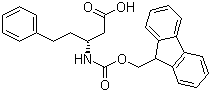 (R)-3-(Fmoc-amino)-5-phenylpentanoic acid molecular structure (CAS 269398-87-0)