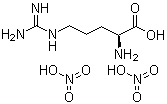 L-Argininium dinitrate molecular structure (CAS 269747-61-7)
