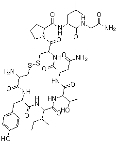 4-(L-Threonine)oxytocin molecular structure (CAS 26995-91-5)