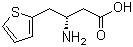 structure of CAS# 270065-91-3, (S)-3-Amino-4-(2-thienyl)butanoic acid;(betaS)-beta-Amino-2-thiophenebutanoic acid