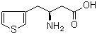 (S)-3-Amino-4-(3-thienyl)butanoic acid molecular structure (CAS 270262-99-2)