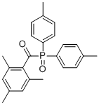 Bis(4-methylphenyl)phosphoryl](mesityl)methanone molecular structure (CAS 270586-78-2)