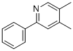 4,5-二甲基-2-苯基吡啶分子结构 (CAS 27063-84-9)