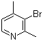 3-Bromo-2,4-dimethylpyridine molecular structure (CAS 27063-93-0)