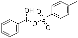 structure of CAS# 27126-76-7, [Hydroxy(tosyloxy)iodo]benzene;Koser's Regent; Hydroxy(4-methylbenzenesulfonato-O)phenyliodine