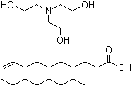 Triethanolammonium oleate molecular structure (CAS 2717-15-9)