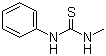 1-甲基-3-苯基硫脲分子结构 (CAS 2724-69-8)