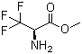 3,3,3-三氟丙氨酸甲酯分子结构 (CAS 27240-44-4)