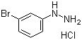 3-Bromophenylhydrazine hydrochloride molecular structure (CAS 27246-81-7)