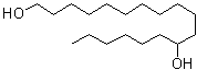 structure of CAS# 2726-73-0, 1,12-Octadecanediol;12-Hydroxystearyl alcohol; Alfol A; Loxanol; NSC 8551; Sovermol 912