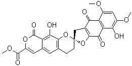 beta-Rubromycin molecular structure (CAS 27267-70-5)