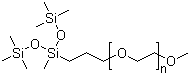 Polyalkyleneoxide modified heptamethyltrisiloxane  molecular structure (CAS 27306-78-1)