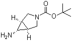 tert-Butyl rel-(1R,5S,6S)-6-amino-3-azabicyclo[3.1.0]hexane-3-carboxylate molecular structure (CAS 273206-92-1)