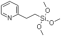 2-(2-Pyridyl)ethyltrimethoxysilane molecular structure (CAS 27326-65-4)
