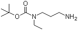 tert-Butyl N-(3-aminopropyl)-N-(ethyl)carbamate molecular structure (CAS 273409-54-4)