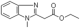 (1-Methyl-1H-benzoimidazol-2-yl)acetic acid ethyl ester molecular structure (CAS 2735-61-7)