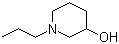 1-Propyl-3-piperidinol molecular structure (CAS 27361-79-1)
