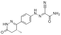 左西孟旦氰基乙酰胺腙杂质分子结构 (CAS 274263-65-9)