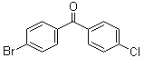 structure of CAS# 27428-57-5, 4-Chloro-4'-bromobenzophenone;(4-Bromophenyl)(4-chlorophenyl)methanone; 4-Bromo-4'-chlorobenzophenone