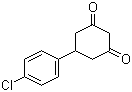 structure of CAS# 27463-38-3, 5-(4-Chlorophenyl)cyclohexane-1,3-dione
