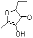 Ethyl furaneol molecular structure (CAS 27538-10-9)