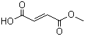 富马酸单甲酯分子结构 (CAS 2756-87-8)