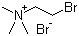 (2-Bromoethyl)trimethylammonium bromide molecular structure (CAS 2758-06-7)