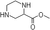 结构式 CAS# 2758-98-7, 哌嗪-2-羧酸甲酯