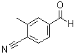 structure of CAS# 27613-35-0, 4-Formyl-2-methylbenzonitrile;4-Cyano-3-methylbenzaldehyde
