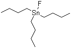 Tributyltin fluoride molecular structure (CAS 27615-98-1)