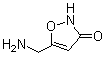 5-氨基甲基异恶唑-3-酮分子结构 (CAS 2763-96-4)