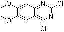 2,4-Dichloro-6,7-dimethoxyquinazoline molecular structure (CAS 27631-29-4)
