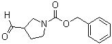 structure of CAS# 276872-86-7, 3-Formylpyrrolidine-1-carboxylic acid benzyl ester;Benzyl 3-formylpyrrolidine-1-carboxylate