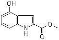 structure of CAS# 27748-08-9, Methyl 4-hydroxy-1H-indole-2-carboxylate