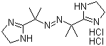 2,2'-Azobis[2-(imidazolin-2-yl)propane] dihydrochloride molecular structure (CAS 27776-21-2)