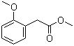 结构式 CAS# 27798-60-3, 2-甲氧基苯乙酸甲酯