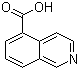 Isoquinoline-5-carboxylic acid molecular structure (CAS 27810-64-6)