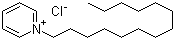 十四烷基氯化吡啶分子结构 (CAS 2785-54-8)