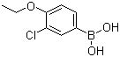 结构式 CAS# 279261-81-3, 3-氯-4-乙氧基苯硼酸