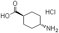 结构式 CAS# 27960-59-4, 反式-4-氨基环己甲酸盐酸盐