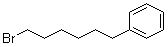 structure of CAS# 27976-27-8, 1-Bromo-6-phenylhexane;(6-Bromohexyl)benzol; (6-Bromohexyl)benzene; 6-Bromo-1-phenylhexane; 6-Phenylhexyl bromide