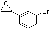 3-溴苯基环氧乙烷分子结构 (CAS 28022-44-8)