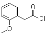 结构式 CAS# 28033-63-8, 2-甲氧基苯乙酰氯