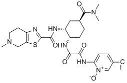 Edoxaban N-Oxide Impurity 2 molecular structure (CAS 2803372-49-6)