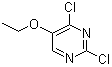 2,4-Dichloro-5-ethoxypyrimidine molecular structure (CAS 280582-25-4)