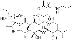 Tulathromycin B molecular structure (CAS 280755-12-6)